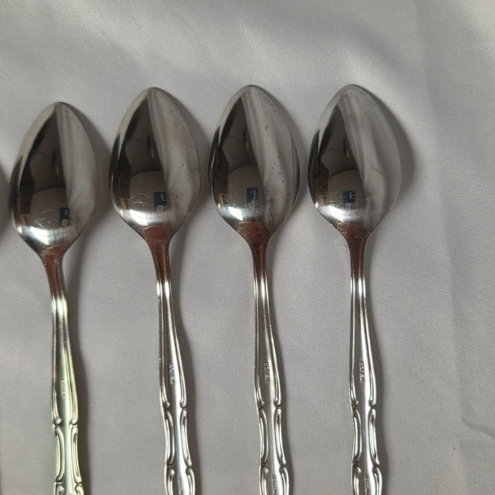 Onieda Colonial Mood Northland Stainless Ice Tea Spoons‎ Vintage Replacement
